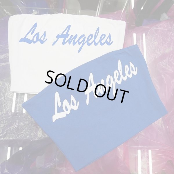 画像3: 【宅急便コンパクト/ネコポス対応】★《全2色/Made In USA》Los Angeles《ドジャース風ロゴ》ストレッチベアトップ★ (3)