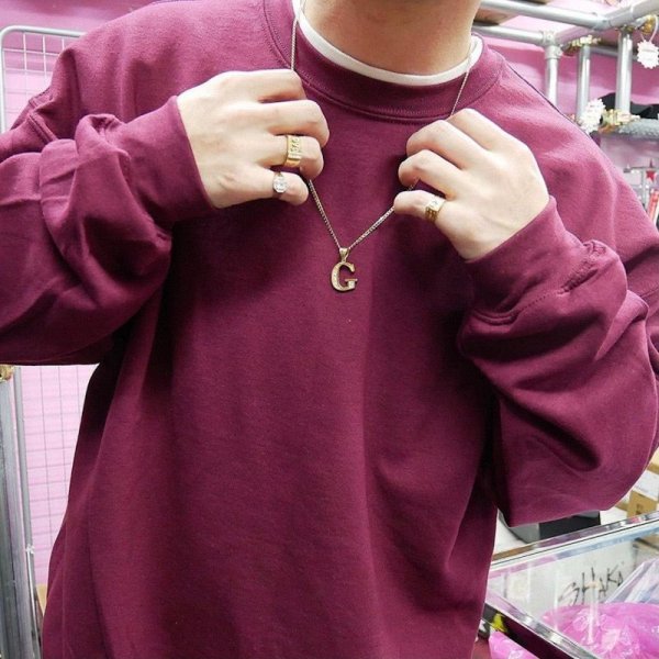 画像7: 【在庫限り30%オフ！】残りLサイズのみ！《全4カラー》☆USA HeavyBlend 裏起毛BIGシルエットトレーナー☆ (7)