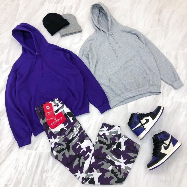 画像6: 【在庫限り30%オフ！】残りLサイズのみ！《全6カラー》☆USA HeavyBlend 裏起毛BIGシルエットパーカー☆ (6)