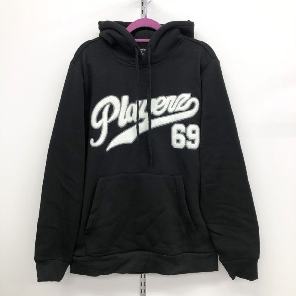 画像2: 残りSのみ!★Playerz 69 Los Angeles/ 立体ロゴ 裏起毛パーカー★ (2)
