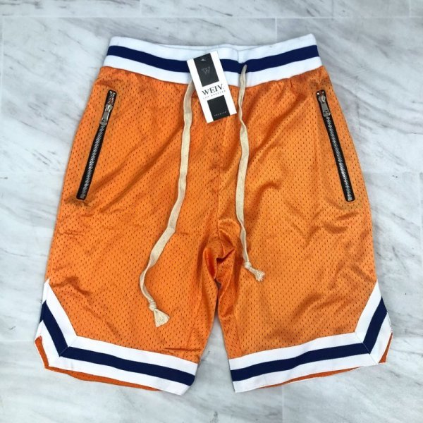 画像3: 【SALE！】残りSサイズのみ！《メッシュ素材/バックポケットあり》☆WEIV LA / EDWIN メッシュショートパンツ☆ (3)