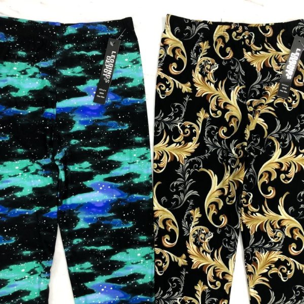 画像3: 【宅急便コンパクト(4点まで)/ネコポス(2点まで)】≪全11種類フリーサイズ♪≫★Designed In USA ピーチスキンハイウエストストレッチレギンス-(2)★ (3)