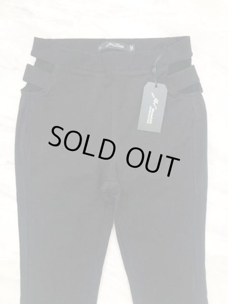 画像6: 残りLサイズのみ！【宅急便コンパクト/ネコポス対応】☆Jw Maxx /【ウエスト両side cut-out肌見せ♡】ストレッチフレアパンツ☆ (6)