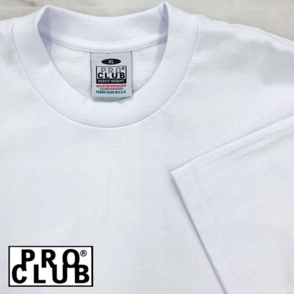 画像2: 【宅急便コンパクト対応】☆PROCLUB "6.5oz HEAVY WEIGHT" Tシャツ ☆ (2)