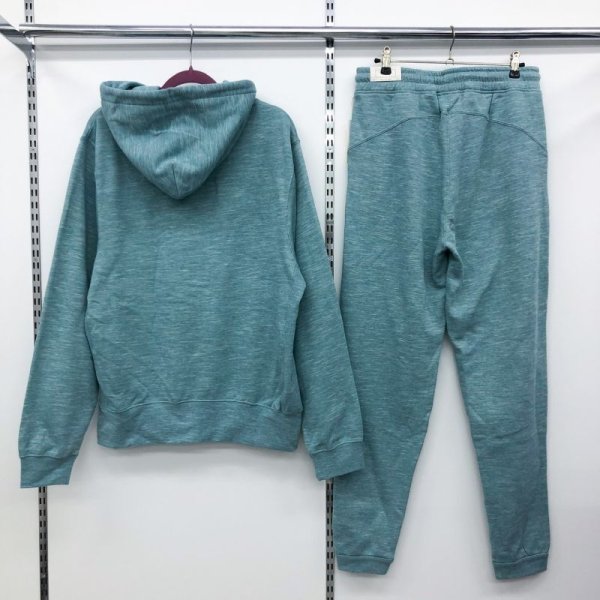 画像5: 【超cuteなAQUA TEAL♩】★《全3色/#130》reflex ≪ULTRA SOFT/バックポケットレス≫ ストレッチスウェットセットアップ (5)