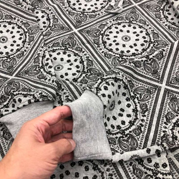 画像14: 《男女兼用S〜2XL》★TRUEROCK ALL PAISLEY(ペイズリー柄) 裏起毛パーカー★ (14)