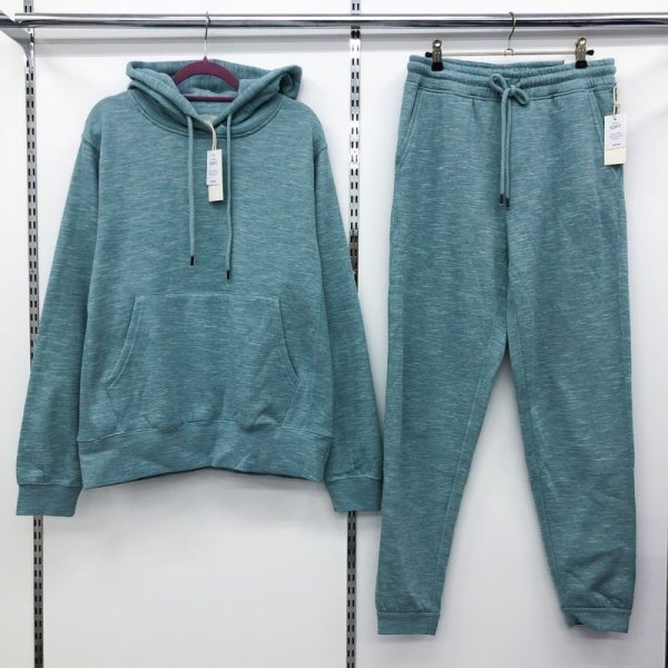 画像4: 【超cuteなAQUA TEAL♩】★《全3色/#130》reflex ≪ULTRA SOFT/バックポケットレス≫ ストレッチスウェットセットアップ (4)