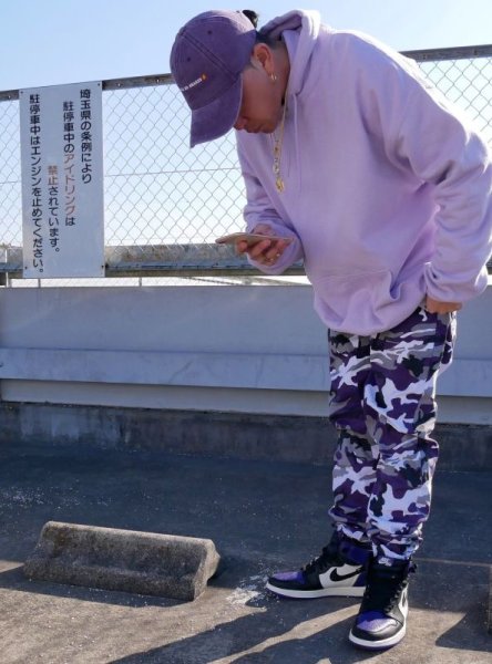 画像4: 【SとMはネコポス対応】残りS,Mサイズのみ！《ハープル》☆VICTORIOUS 《迷彩/カモフラ》DROP CROTCH ジョガーパンツ☆ (4)