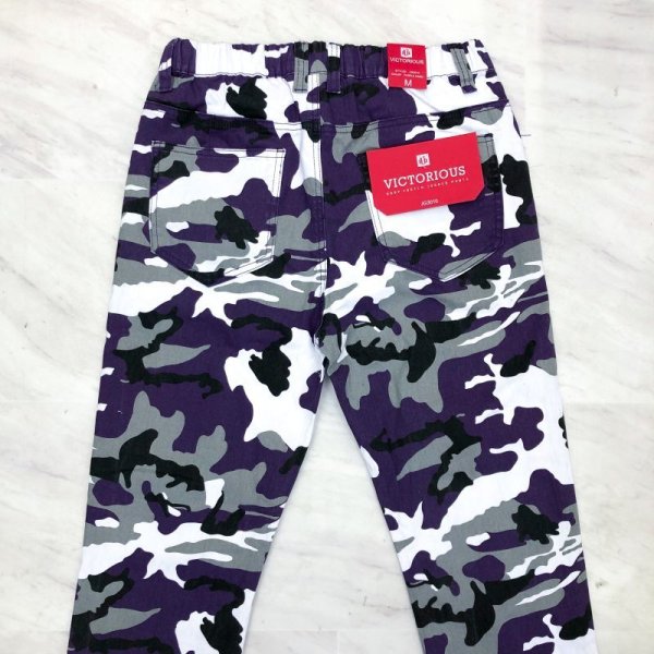 画像5: 【SとMはネコポス対応】残りS,Mサイズのみ！《ハープル》☆VICTORIOUS 《迷彩/カモフラ》DROP CROTCH ジョガーパンツ☆ (5)